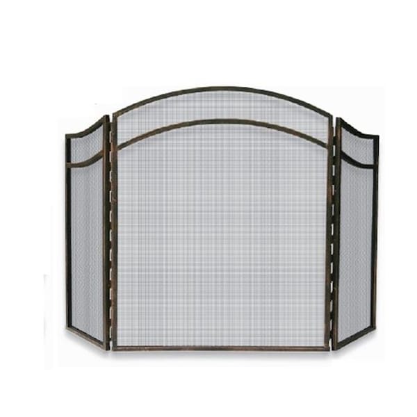 Blue Rhino Blue Rhino S-1692 3 FOLD ANTIQUE RUST WROUGHT IRON ARCH TOP SCREEN S-1692 - main
